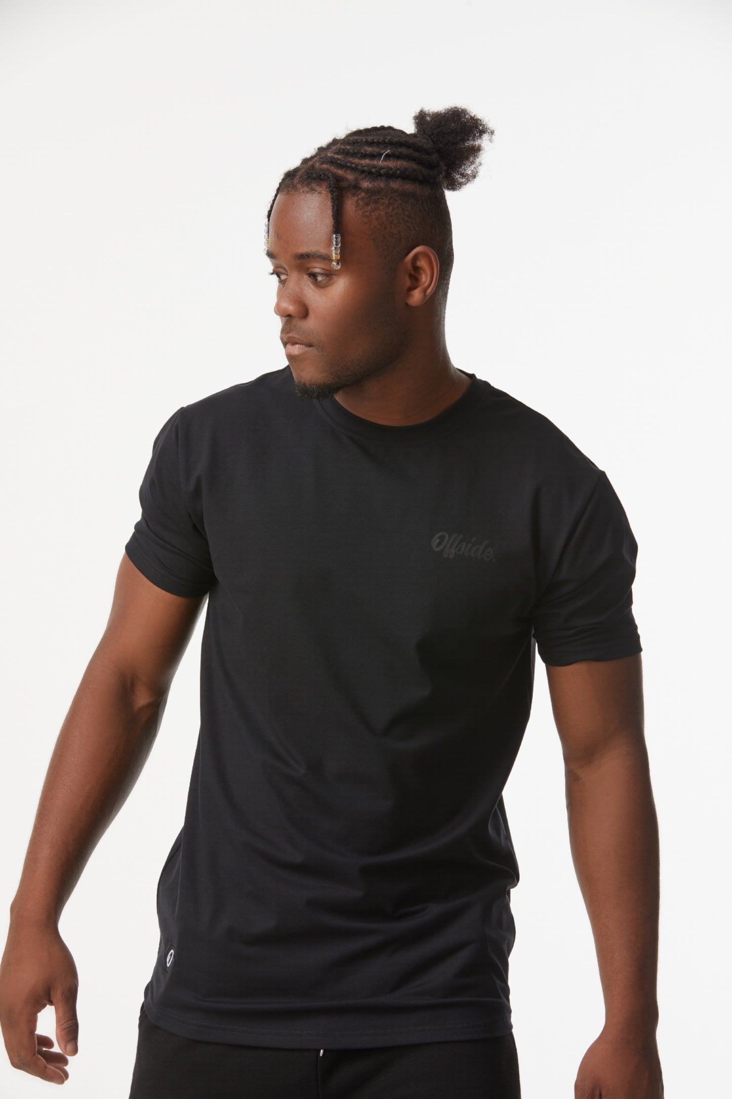 Fitted Signature T (Black)