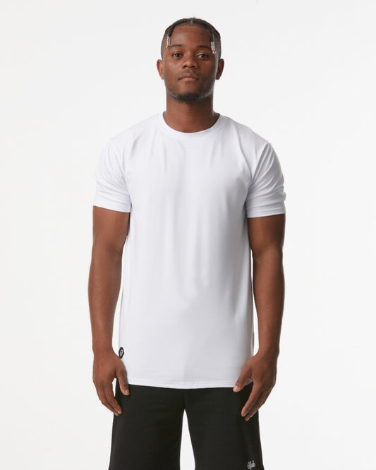 Fitted Plain T (White)