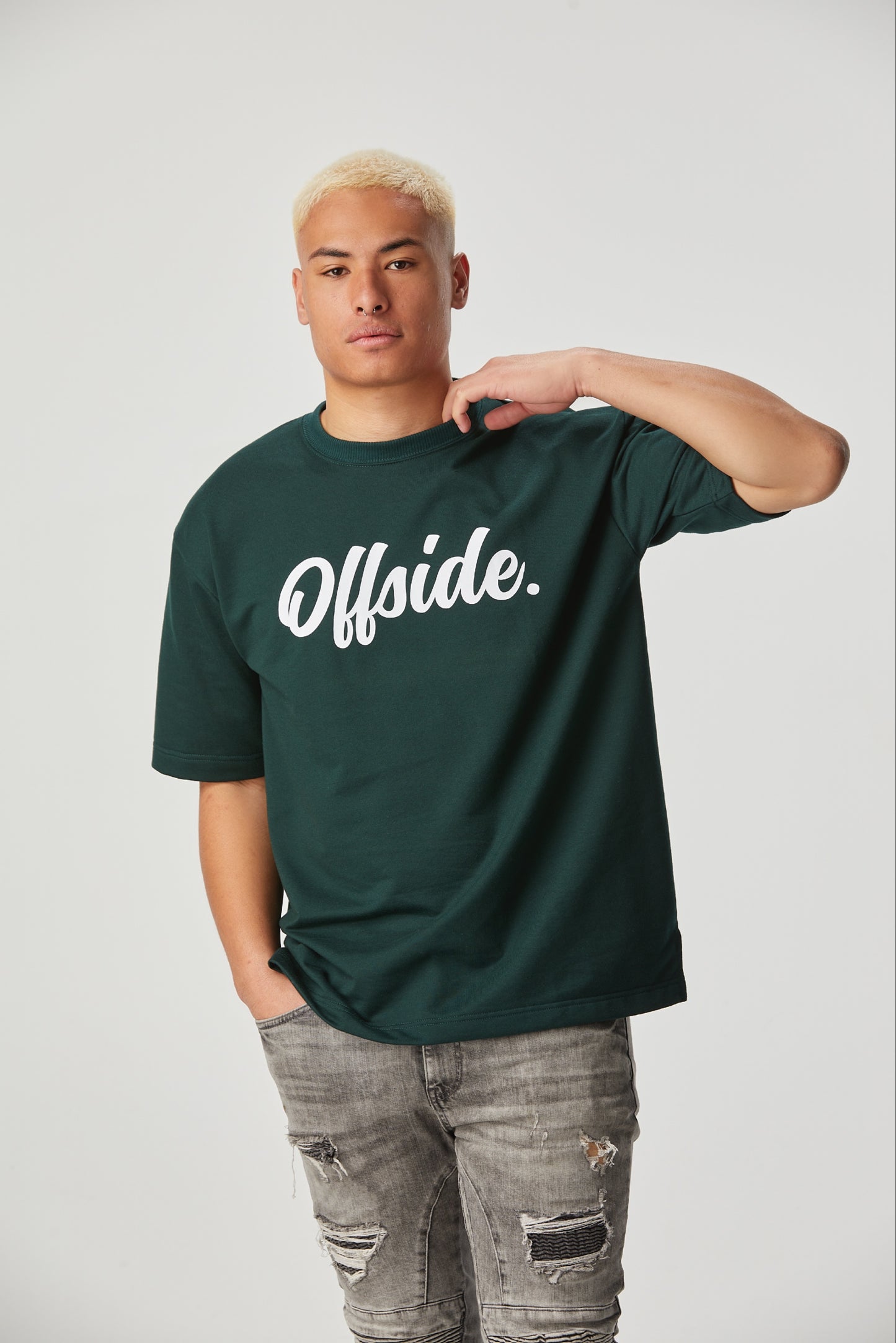 Offside Brand Oversize T. (Green)