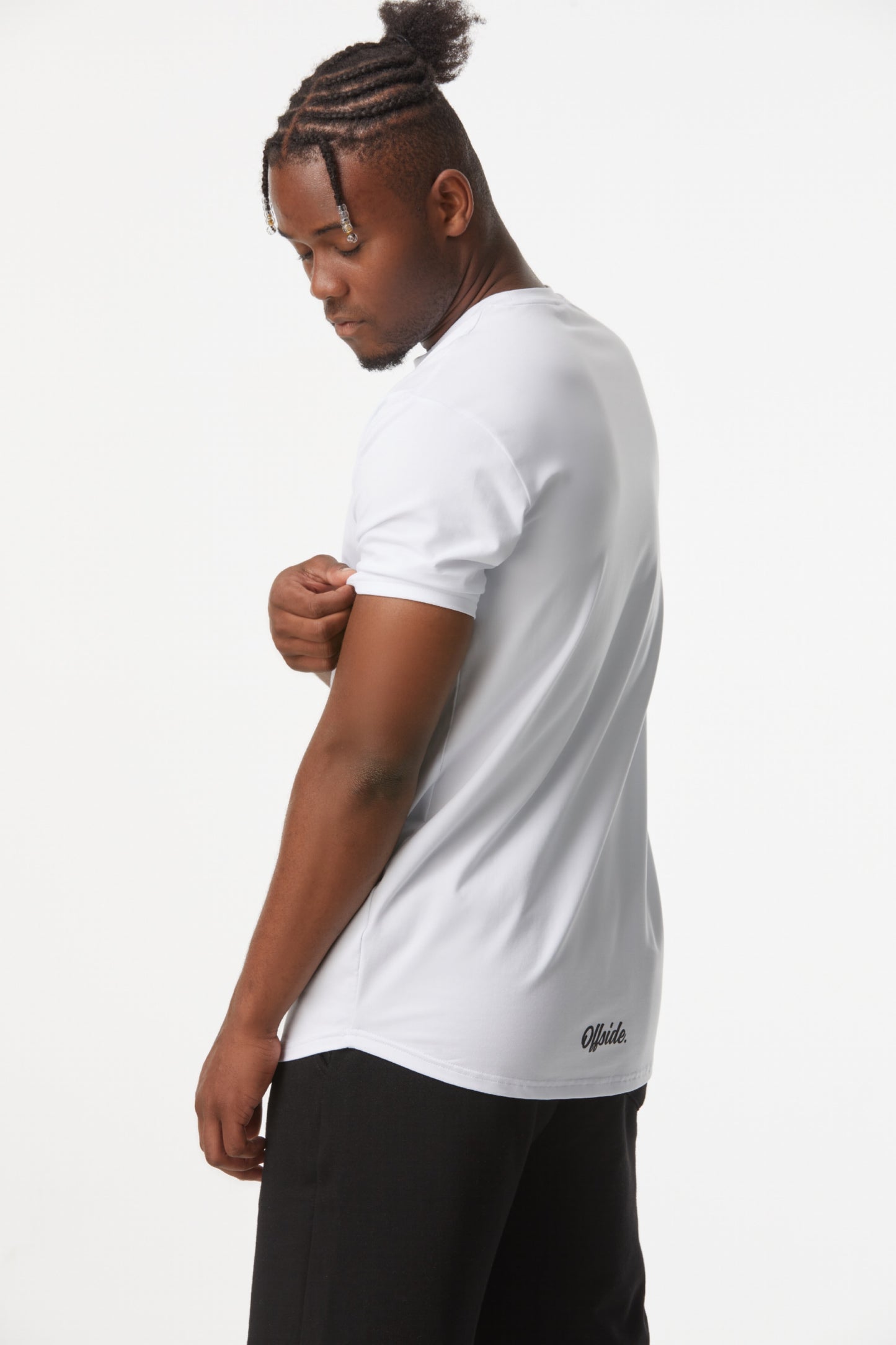 Fitted Plain T (White)